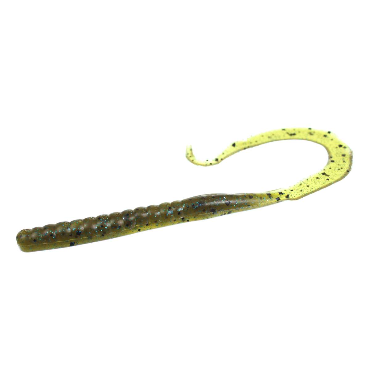 Zoom Magnum Worm 9in 20/bag Green Pumpkin Blue - Lear Outdoors