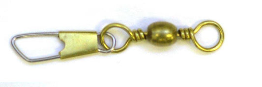 Eagle Claw Swivel-Brass Snap 12ct/12pk Size 3