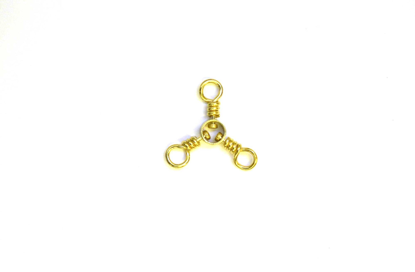 Eagle Claw Swivel-Brass 3-Way 12ct/12pk Size 3/0