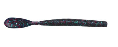 Zoom Speed Worm 5.5in 15/bag Junebug Red - Lear Outdoors