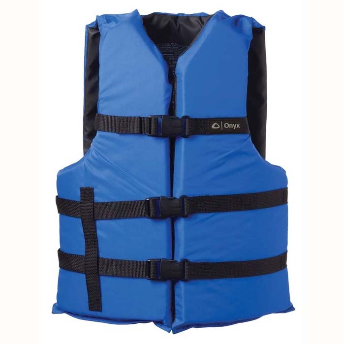 Onyx General Purpose Life Vest Adult Blue