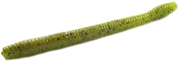 Zoom Magnum Finesee Worm 5in 10/bag Watermelon Red - Lear Outdoors