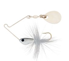 H&H Cutie Spin 1/16 Nickle-White - Lear Outdoors