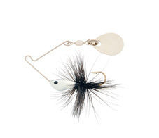 H&H Cutie Spin 1/16 Nickle-White/Black/White - Lear Outdoors