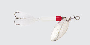 Yakima Rooster Tail 1/6 White Red Tip