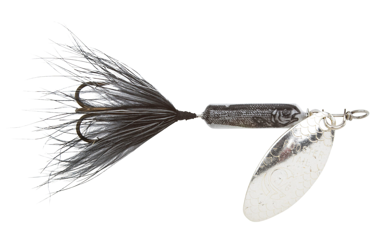 Yakima Rooster Tail 1/4 Silver Shad