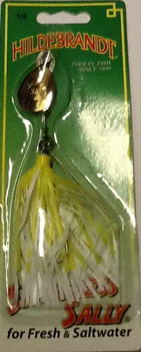 Hildebrandt Snagless Sally Nickle 1/4 Chartreuse/White