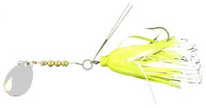 Hildebrandt Snagless Sally Nickle 1/2 Chartreuse/White