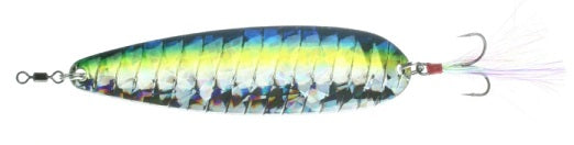 Nichols 4in Lake Fork Flutter Spoon Bombshell Shad 3/4oz