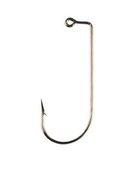 Eagle Claw Bronze Jig Hook 100ct Size 1/0 - Lear Outdoors