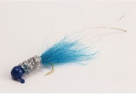 Slater Original Jig 1/16 Blue/Silver/Blue #4 Hook 3pk