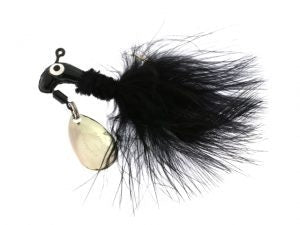 Blakemore Road Runner Maribou 1/8oz Black 12/cd - Lear Outdoors