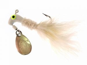 Blakemore Road Runner Maribou 1/32oz White 2pk - Lear Outdoors