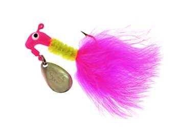 Blakemore Road Runner Maribou 1/16ozPink/Chart/Pink 2pk - Lear Outdoors