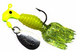 Blakemore Crappie Tamer 1/16oz 2ct Chart/Yellow/Chart - Lear Outdoors