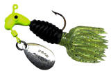 Blakemore Crappie Tamer 1/16oz 2ct Chartreuse/Black - Lear Outdoors