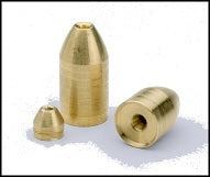 Bullet Weight Brass Worm Weight 2ct 3/4 - Lear Outdoors