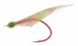 Tru Turn Boss Kat Sabiki Rig Glow/Rainbow 6-Hook Size 4