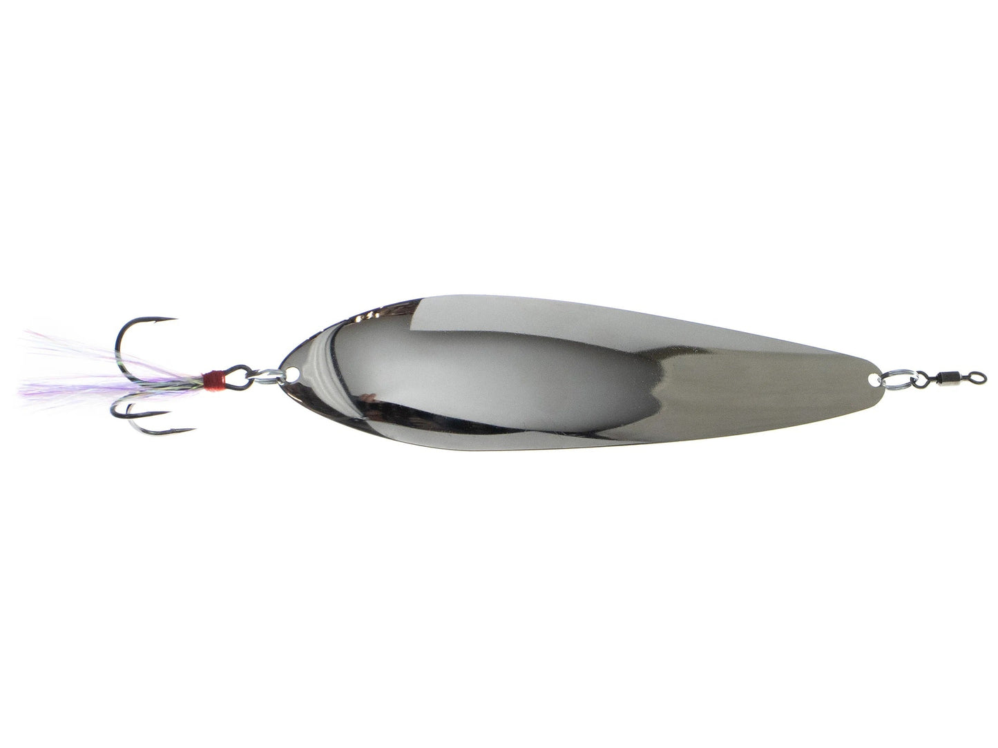 Nichols Bass Mafia Big Larry Spoon Silver Chrome 3/4oz