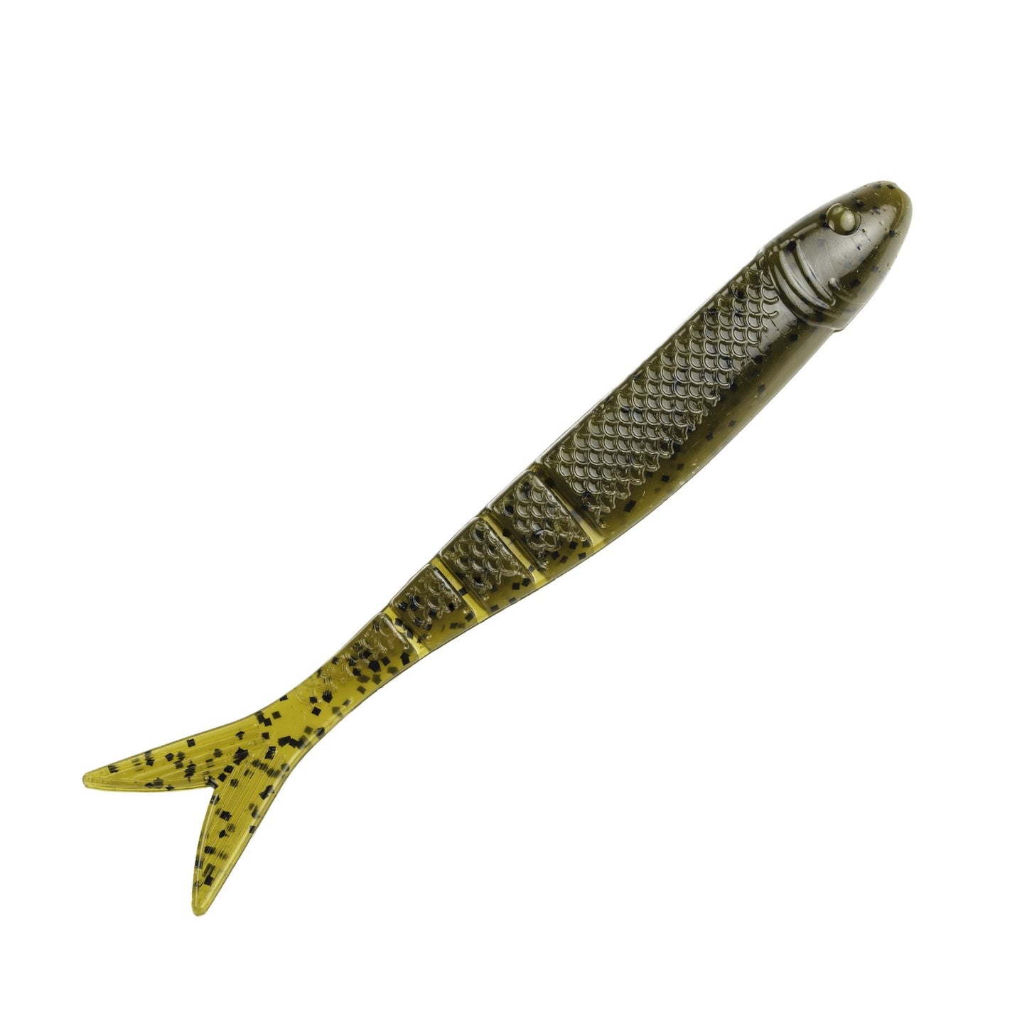 Strike King Blade Minnow 4.5in 8pk Green Pumpkin - Lear Outdoors