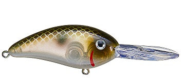 Bomber Fat Free Fingerling 3/8oz 2-3/8in 8-10ft  Green Pearl Shad