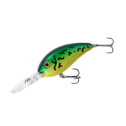 Bomber Fat Free Fingerling 3/8oz 2-3/8in 8-10ft Fire Tiger