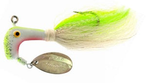 Blakemore Saltwater Head 1oz 2ct White/Chartreuse - Lear Outdoors