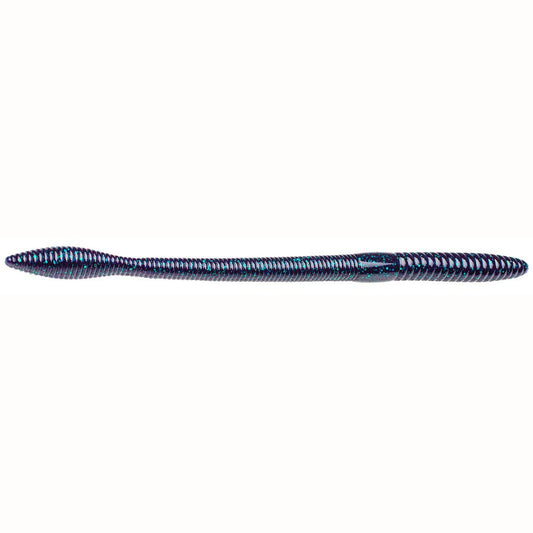 Strike King Bullworm 10in 6ct Junebug - Lear Outdoors