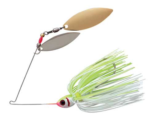 Booyah Blade 1/2oz Tandem White/Chartreuse