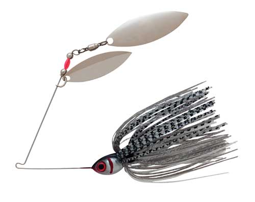 Booyah Blade 1/2oz Tandem Silver Shiner