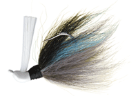 Booyah Bucktail Jig 1/4oz White Aqua Shad - Lear Outdoors