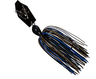 Z-MAN Big Blade Chatterbait 1/2oz Black/Blue Candy - Lear Outdoors