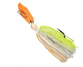 Z-MAN Big Blade Chatterbait 1/2oz Chartreuse/White/Orange - Lear Outdoors