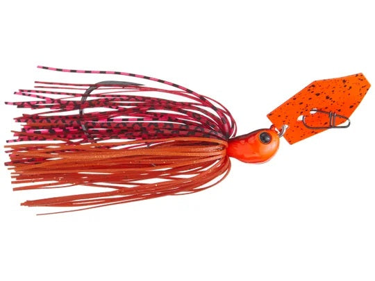 Z-MAN Chatterbait Jack Hammer 1/2oz Fire Orange-Org Blade - Lear Outdoors