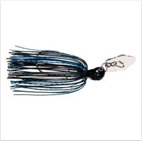 Z-MAN Chatterbait Jackhammer Stealthblade 3/8oz Black/Blue - Lear Outdoors