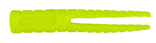 Leland Crappie Magnet 1.5in 15ct Opaque Chartreuse - Lear Outdoors