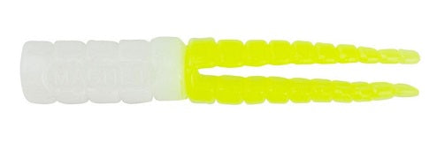 Leland Crappie Magnet 1.5in 15ct White/Chartreuse