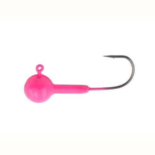 Crappie Magnet Double Cross Heads 5ct 1/8oz Pink - Lear Outdoors