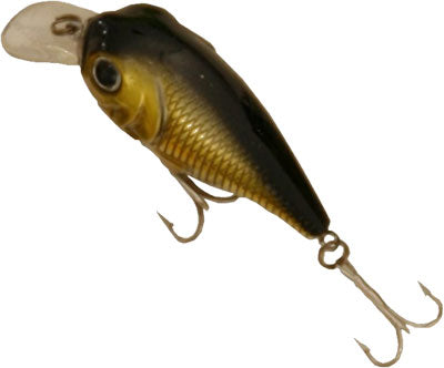 Creme Pond Favorites Shallow Crank 2 1/8" Black Back