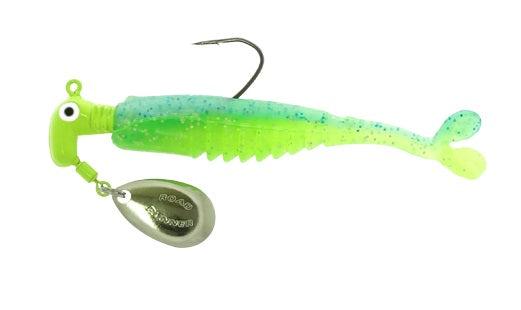 Blakemore Crappie X-Tractor 1/16oz1ct 1/0 BlueGrass - Lear Outdoors