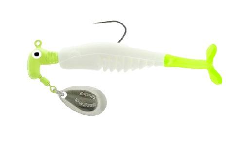 Blakemore Crappie X-Tractor 1/16oz1ct 1/0 Bone WH/Chartreuse - Lear Outdoors