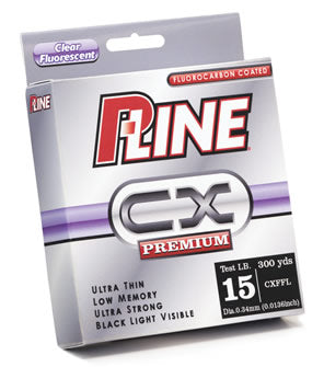 P-Line CX Preminum Fluorescent Clear 300yd 10lb