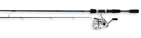 Daiwa Combo D-Shock Spinning Combo 2BB 6' 2pc ML