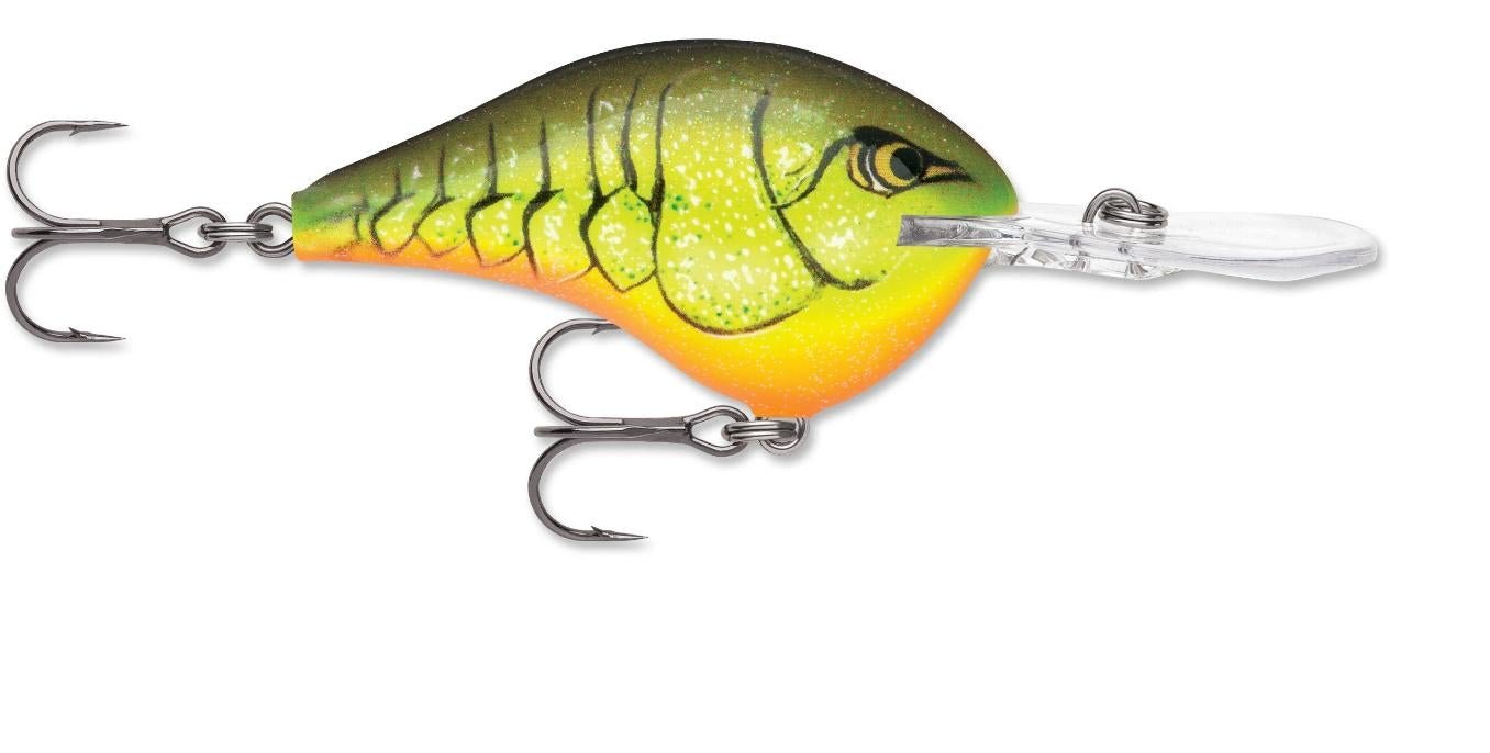 Rapala DT Series 3/8 2" Chart Rootbeer Craw