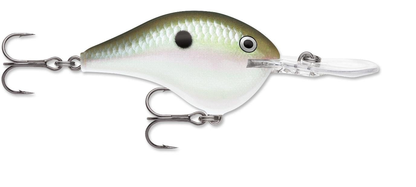 Rapala DT Series 10' 3/5oz 2.25in Green Gizzard Shad