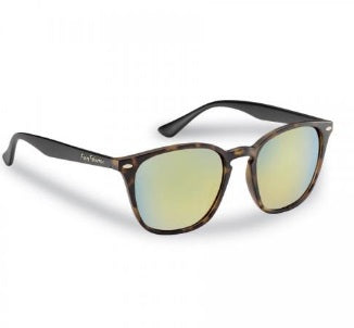 Flying Fisherman Muriel Tortoise Black-Gold Mirror