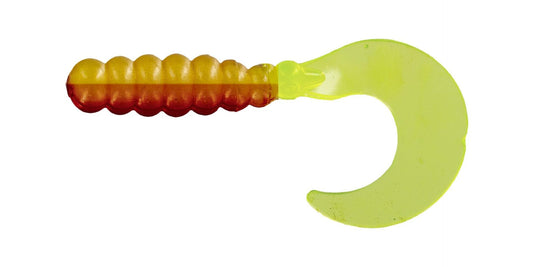 Big Bite Fat Grub 2in 10ct Yellow Jacket - Lear Outdoors