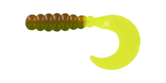 Big Bite Fat Grub 2in 10ct Green Weenie - Lear Outdoors