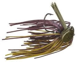 Buckeye Flat Top Finesse Jig 1/2oz Green Pumpkin - Lear Outdoors