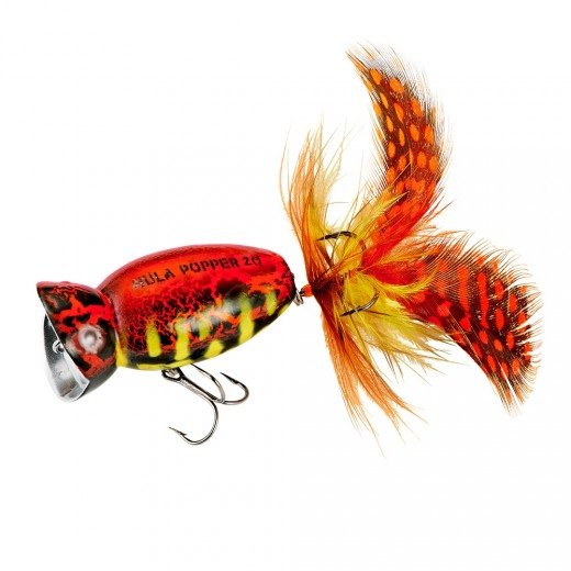 Arbogast Hula Popper 2" 3/8oz Coach Hog